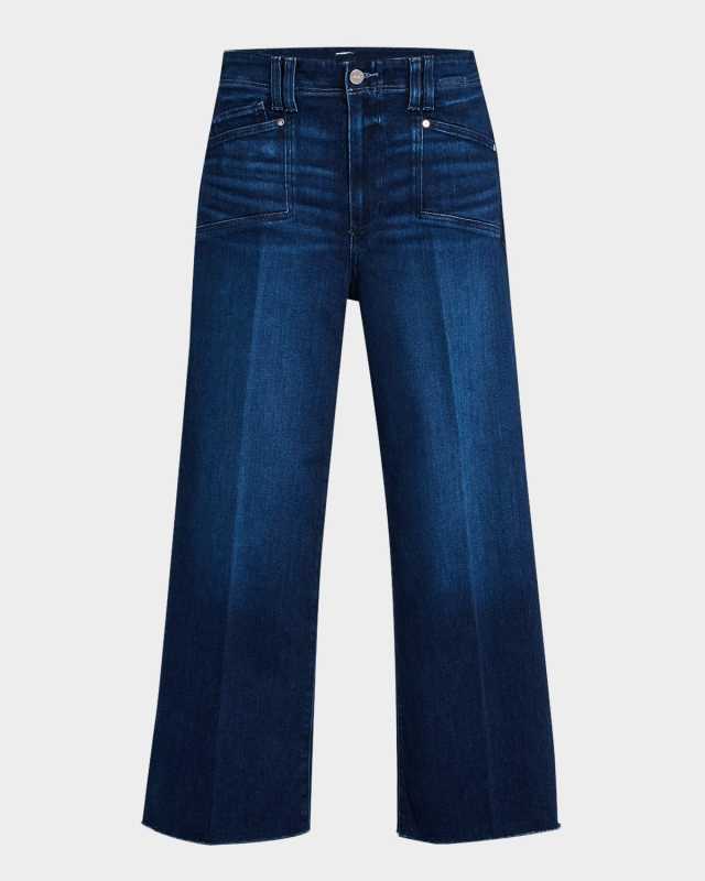 Anessa Cropped Raw Hem Jeans
